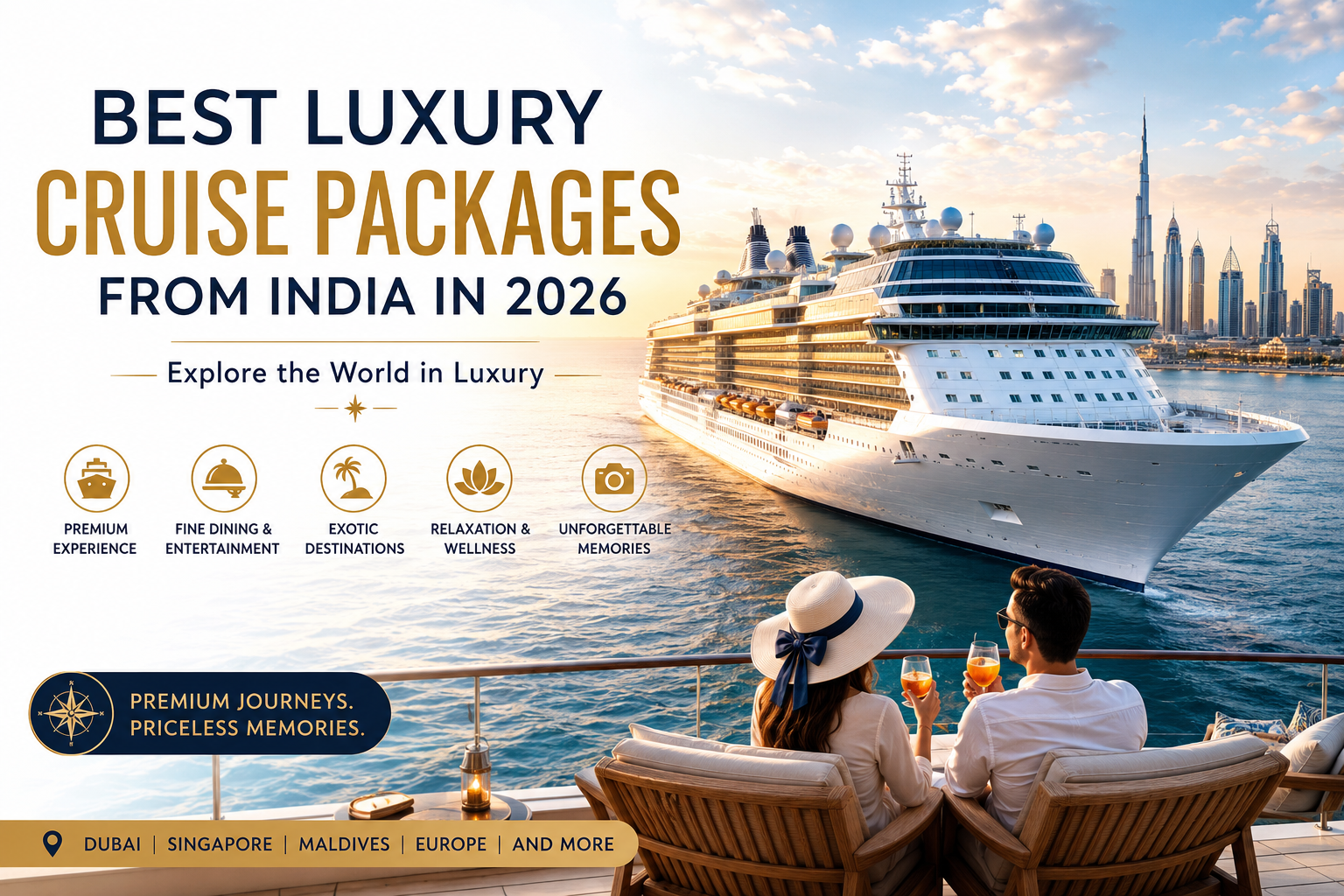 Best Luxury Cruise Packages from India in 2026