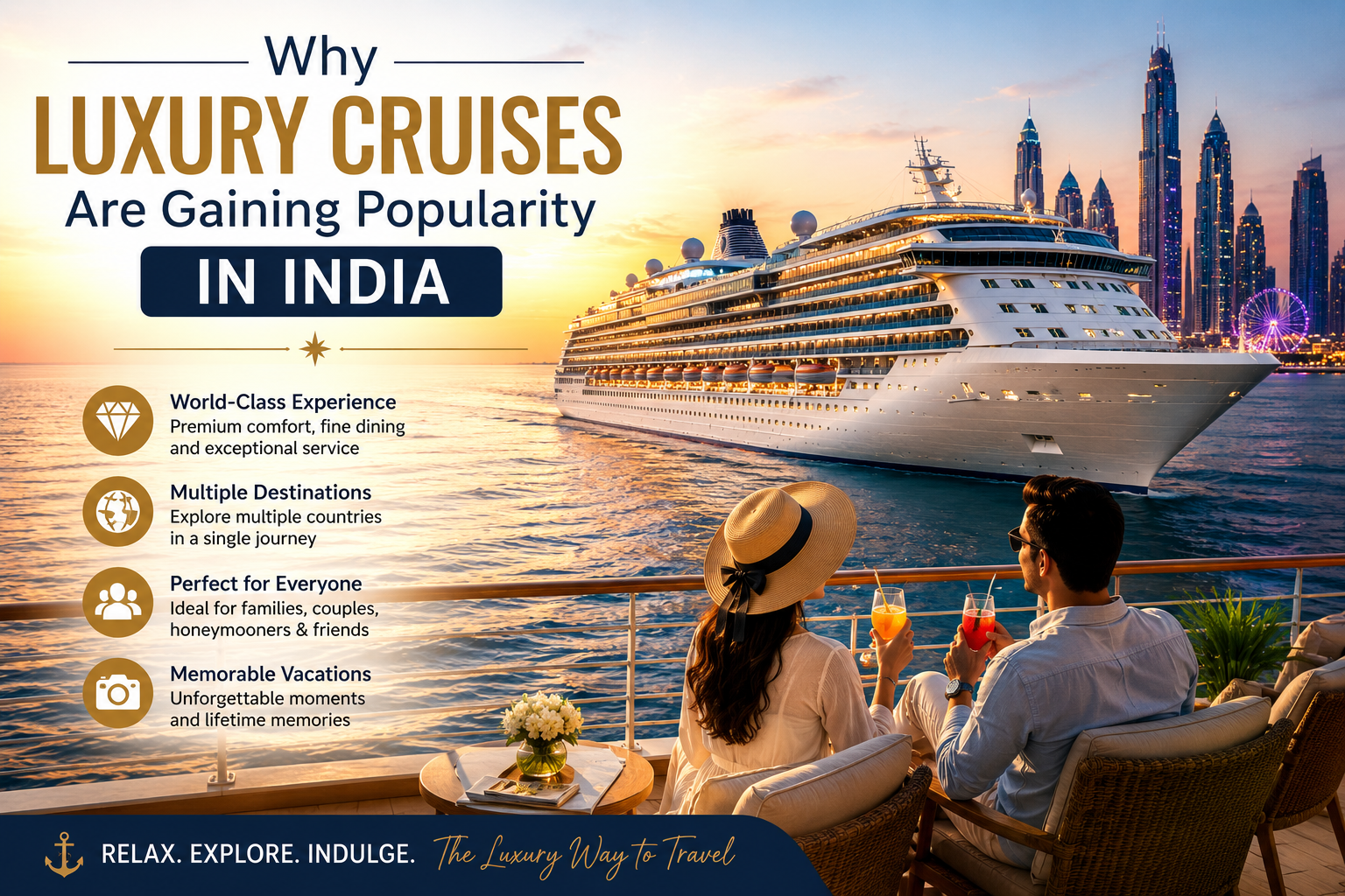 Best Luxury Cruise Packages from India in 2026