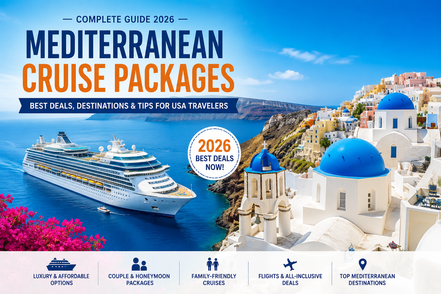 Mediterranean Cruise Packages – Complete Guide 2026