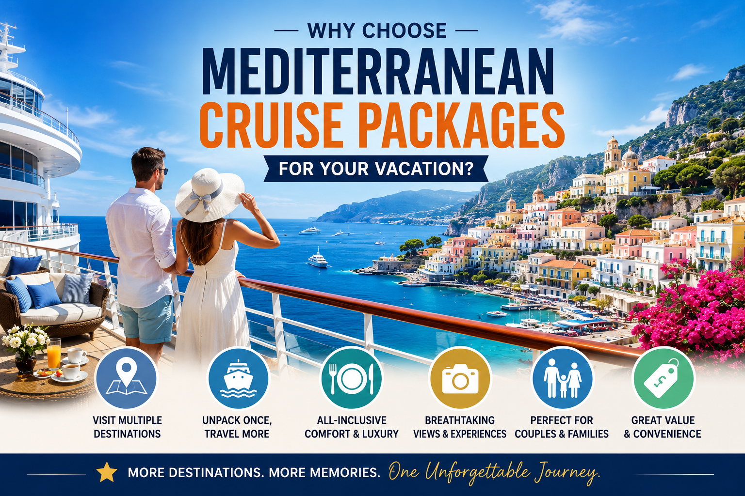 Why Choose Mediterranean Cruise Packages for Your Vacation?