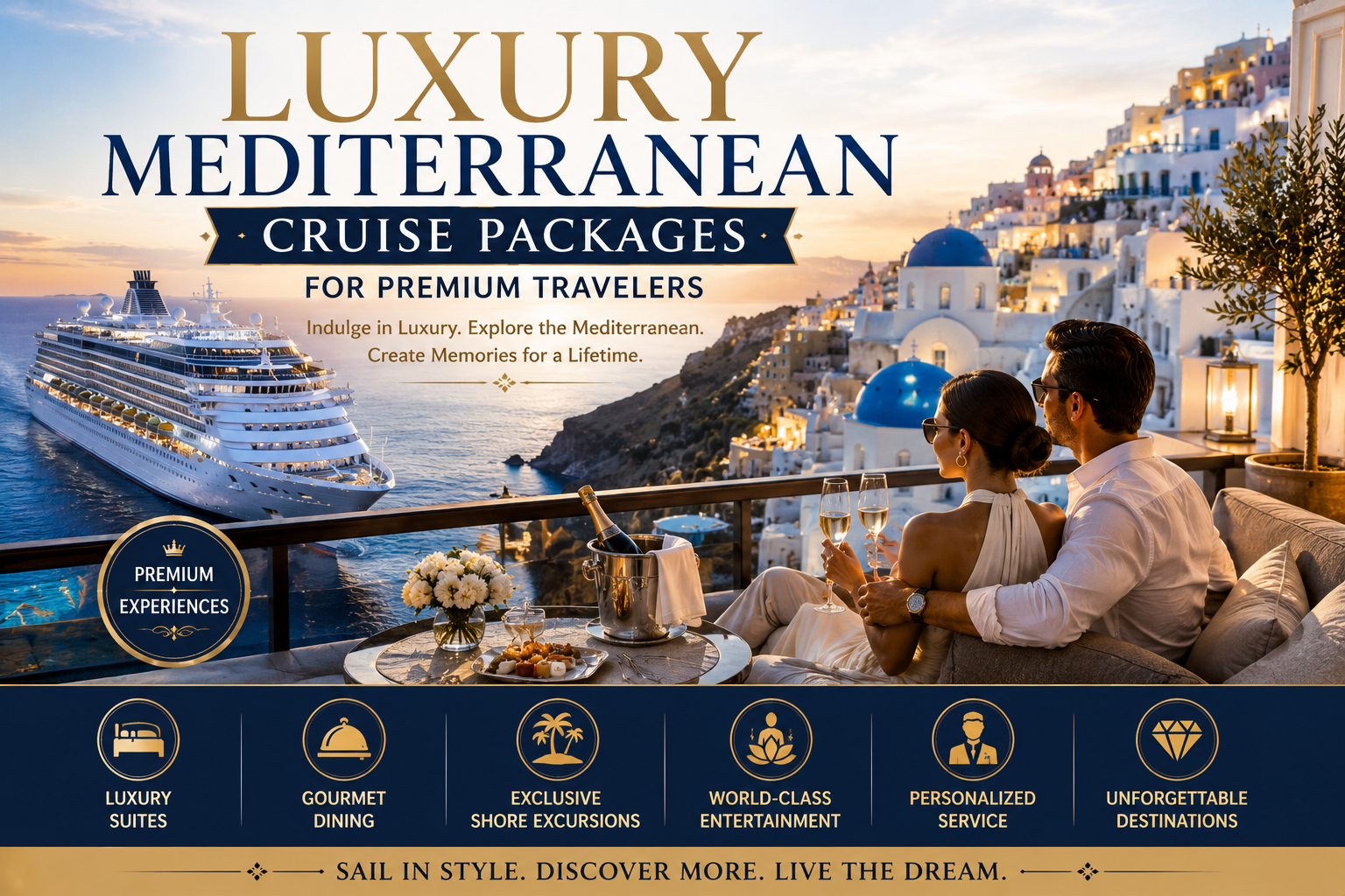 Luxury Mediterranean Cruise Packages for Premium Travelers