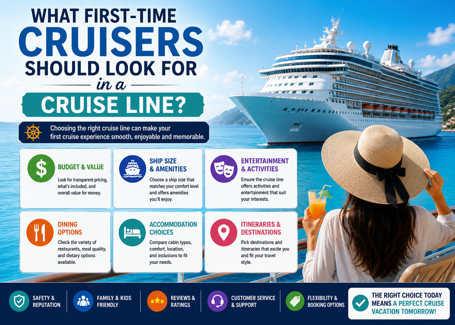 Best Cruise Destinations for First-Time Travelers
