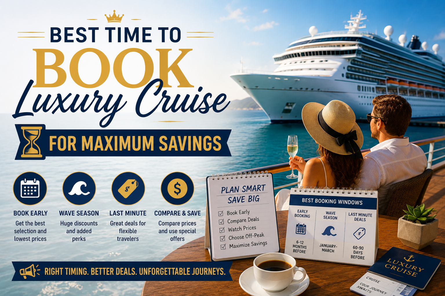 Best Time to Book Luxury Cruise for Maximum Savings