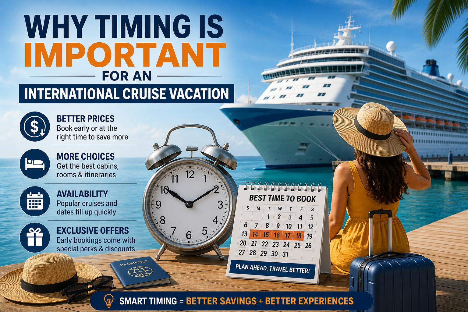 Why Timing Is Important for an International Cruise Vacation
