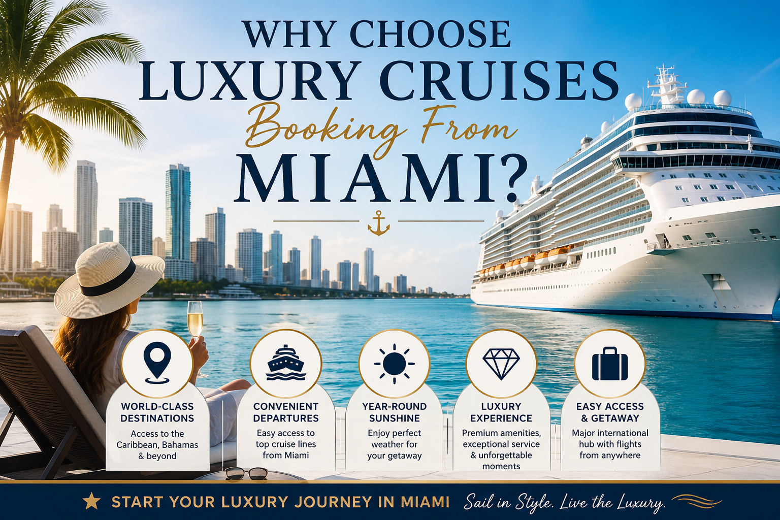 Why Choose Luxury Cruises Booking From Miami?
