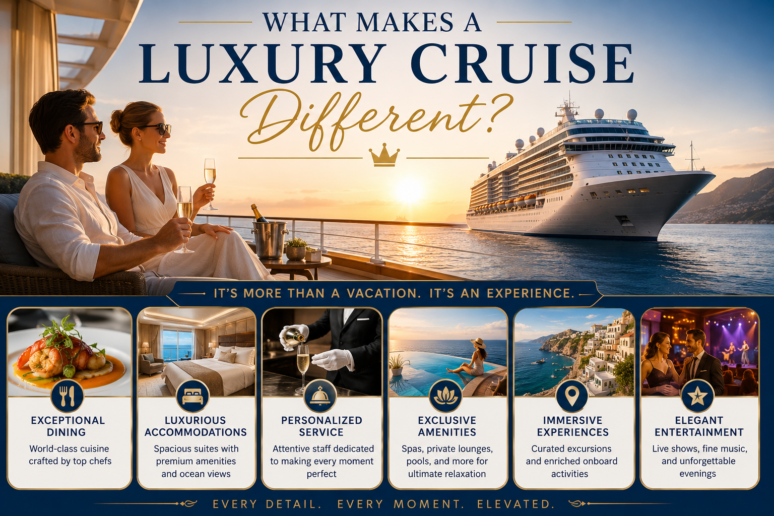 What Makes a Luxury Cruise Different?