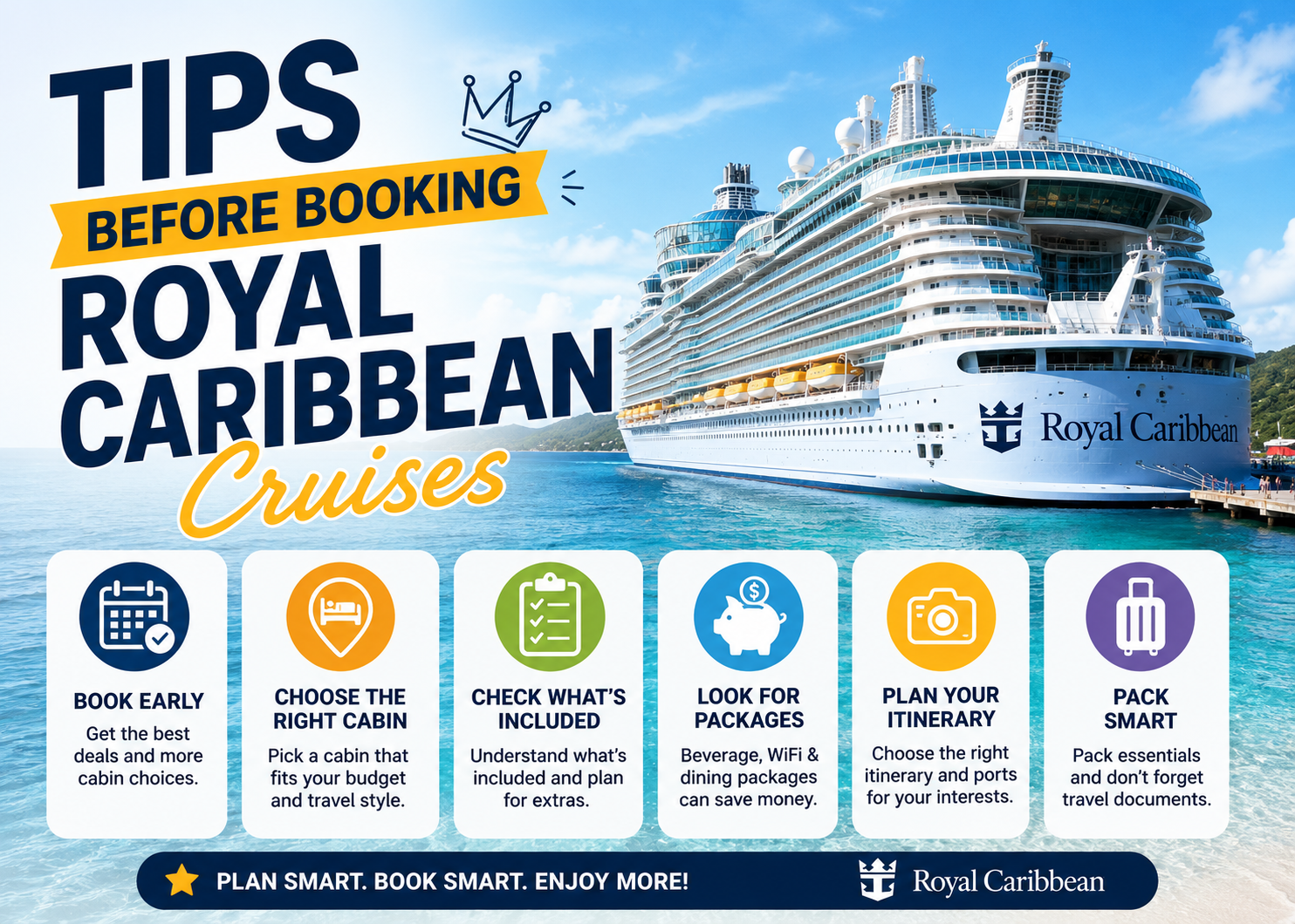 Tips Before Booking Royal Caribbean Cruises