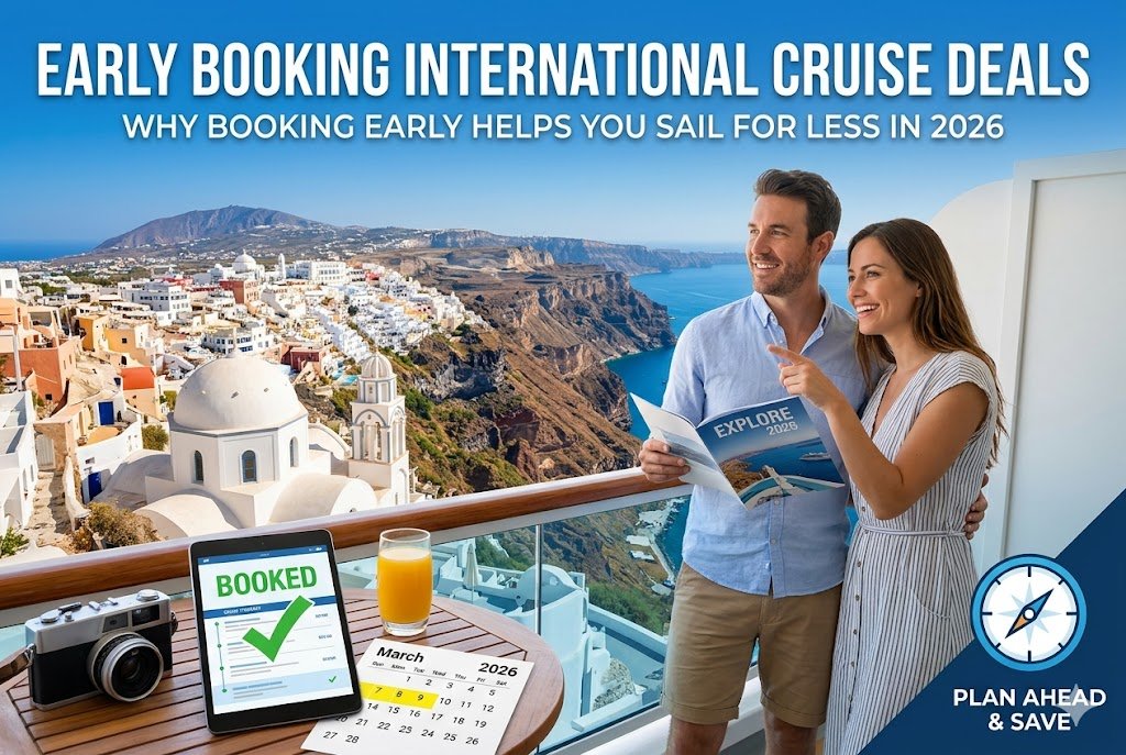 Early Booking International Cruise Deals: Why Booking Early Helps