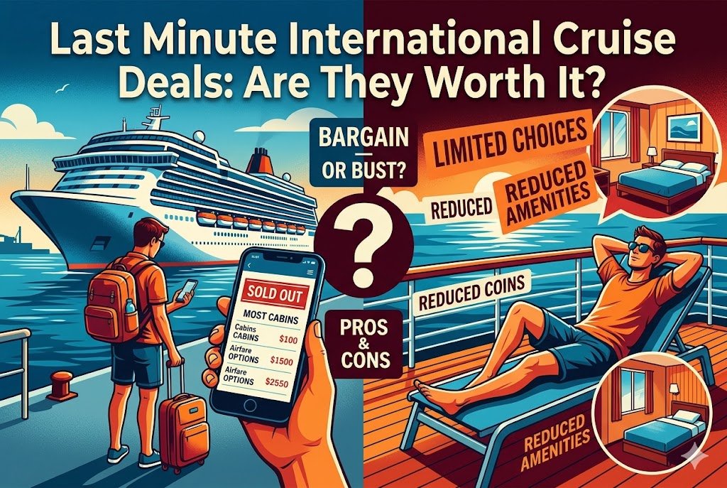 Last Minute International Cruise Deals: Are They Worth It?