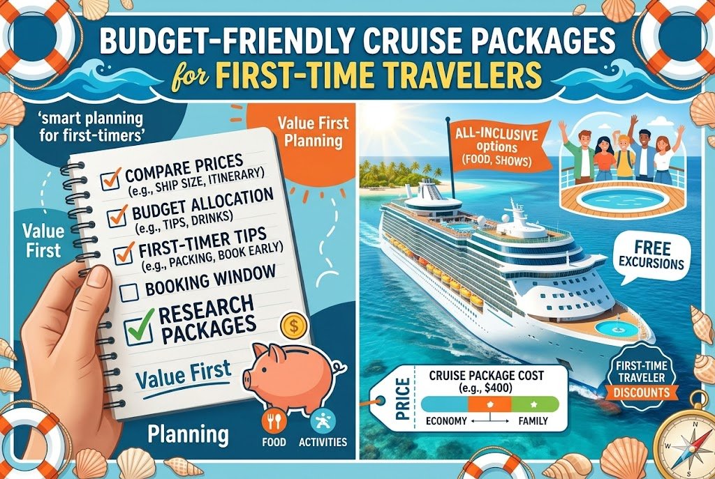 Budget Friendly Cruise Packages for First-Time Travelers