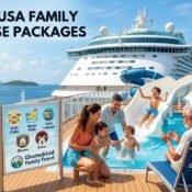Family Cruise Packages from USA with Kids Activities