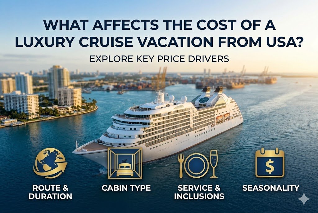Popular Luxury Cruise Routes from USA and Their Costs