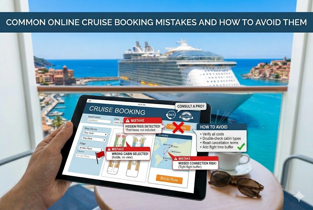 Common Online Cruise Booking Mistakes and How to Avoid Them