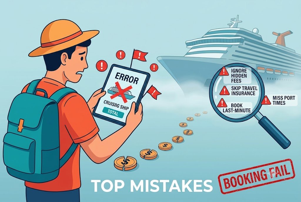 Biggest Online Cruise Booking Mistakes That Cost Travelers Money