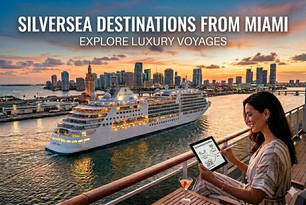 Top Destinations from Miami with Silversea Cruises