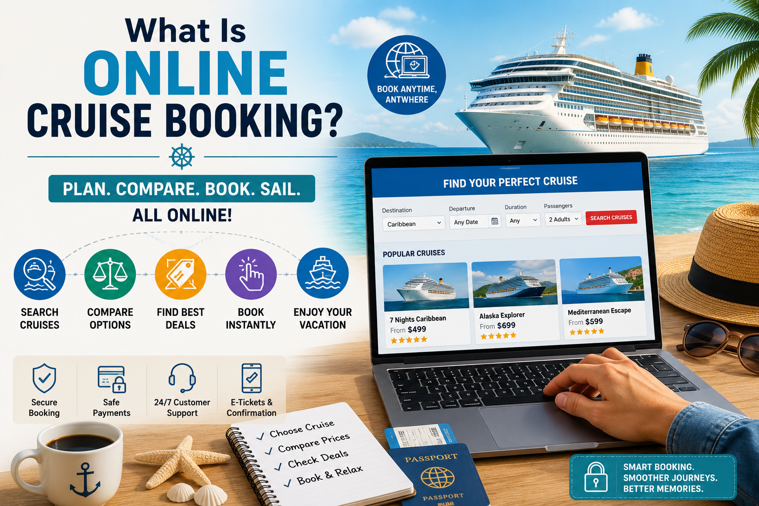 What Is Online Cruise Booking?
