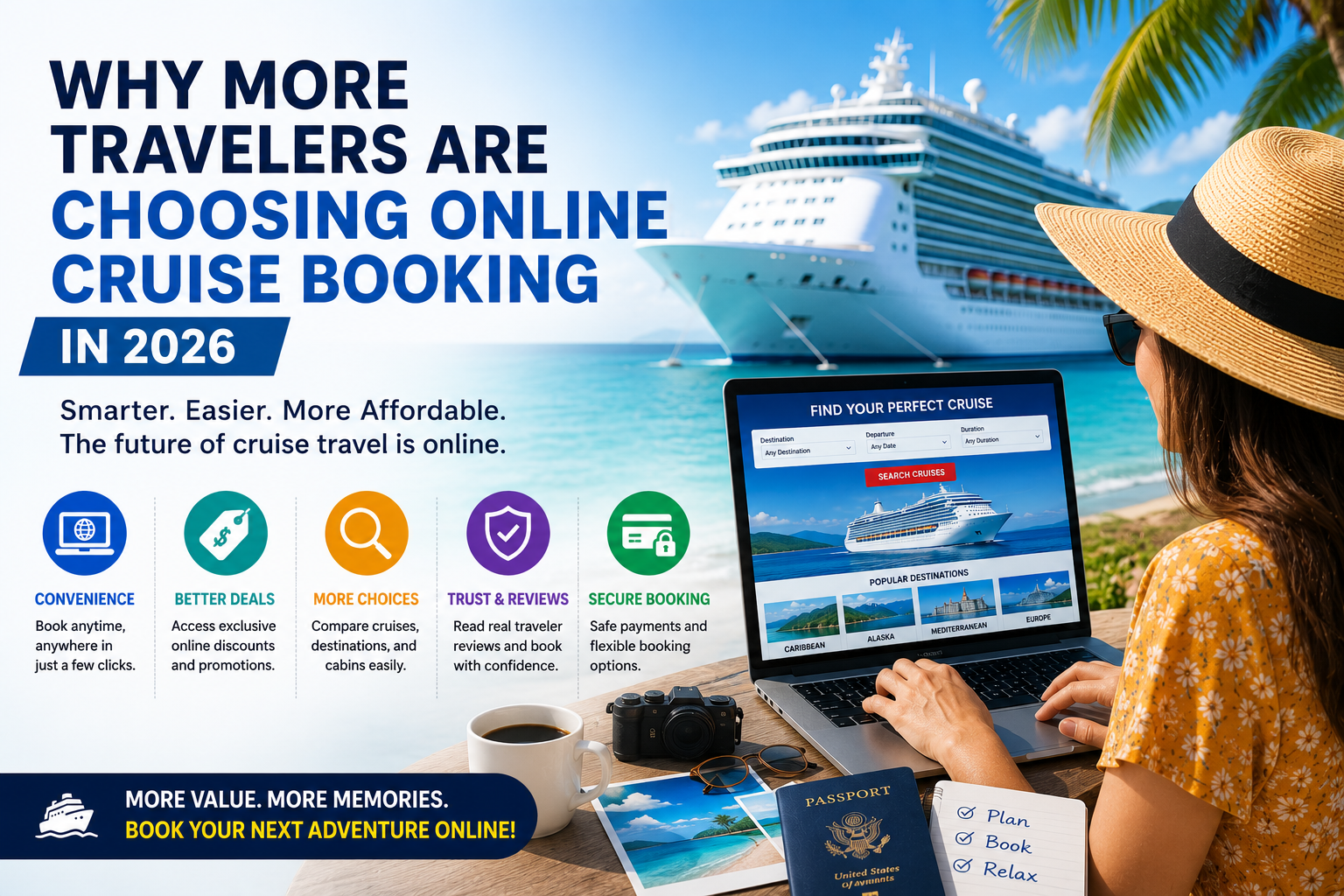 
Why More Travelers Are Choosing Online Cruise Booking in 2026