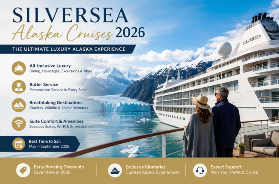 Silversea Cruises 2026 Guide: How to Book the Best Silversea Alaska Cruise