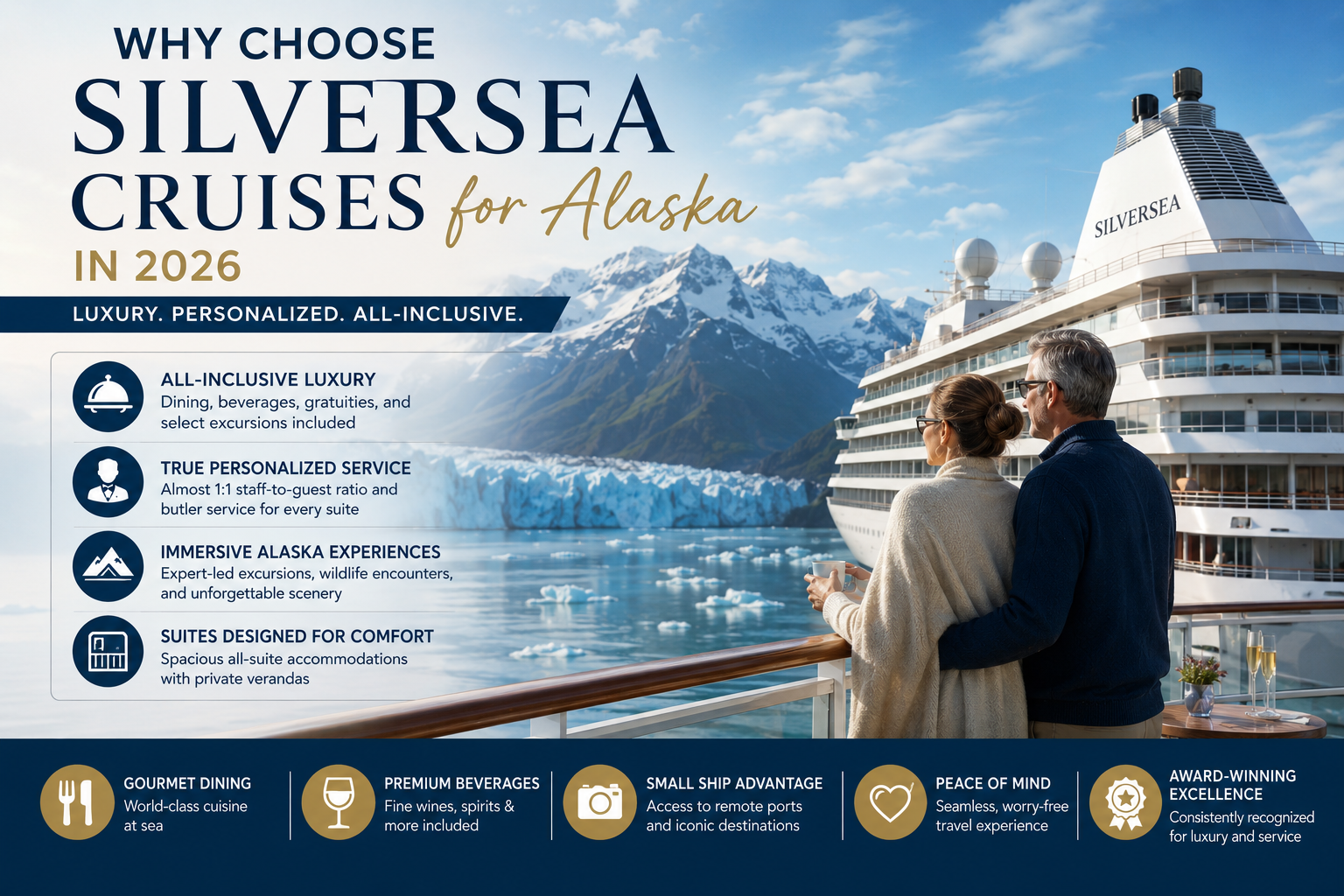 Why Choose Silversea Cruises for Alaska in 2026