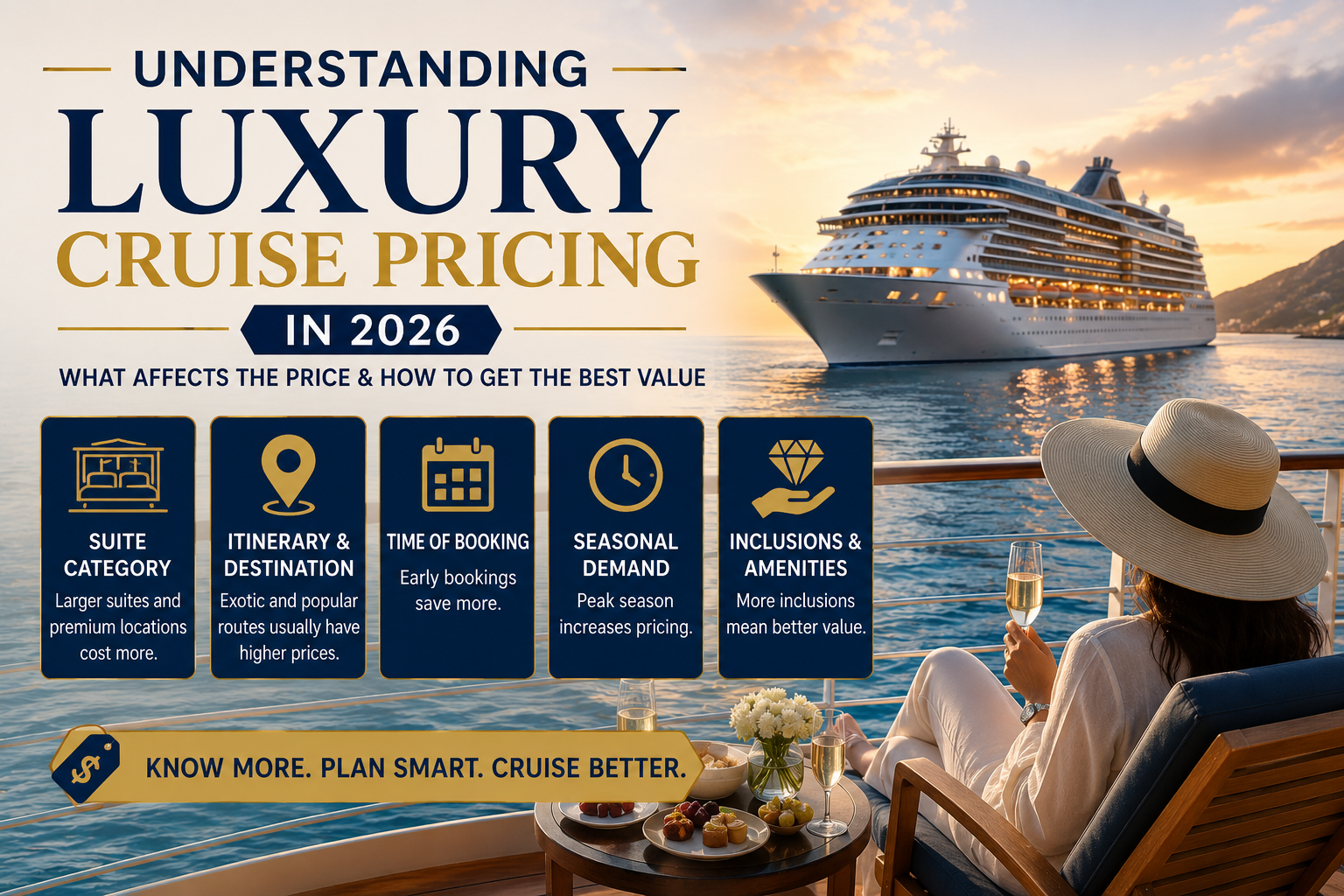 Understanding Luxury Cruise Pricing in 2026