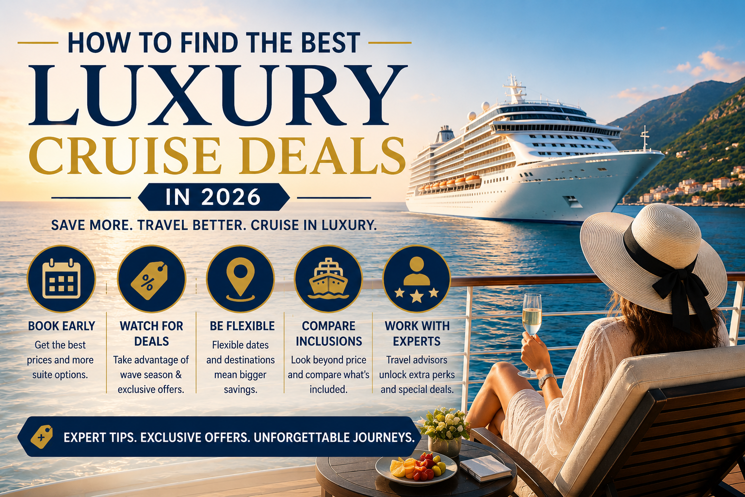 How to Find the Best Luxury Cruise Deals in 2026