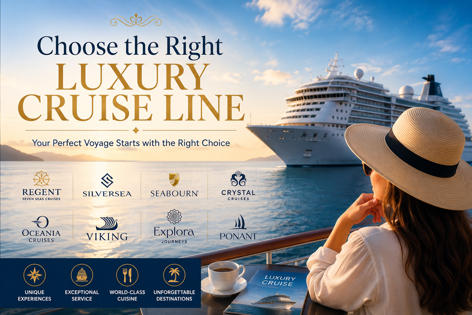 Choose the Right Luxury Cruise Line