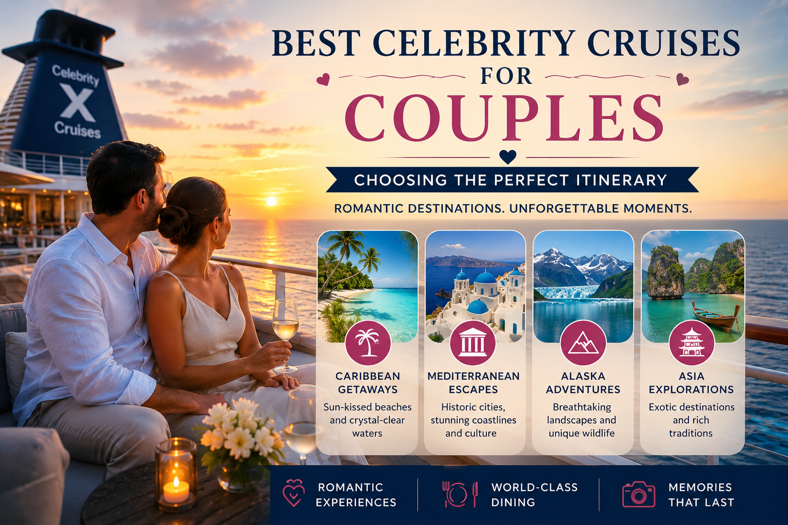 Best Celebrity Cruises for Couples: Choosing the Perfect Itinerary