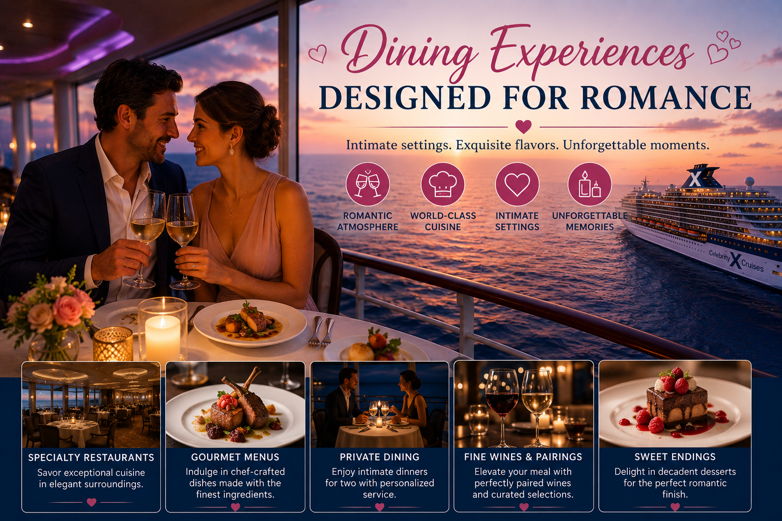 Dining Experiences Designed for Romance