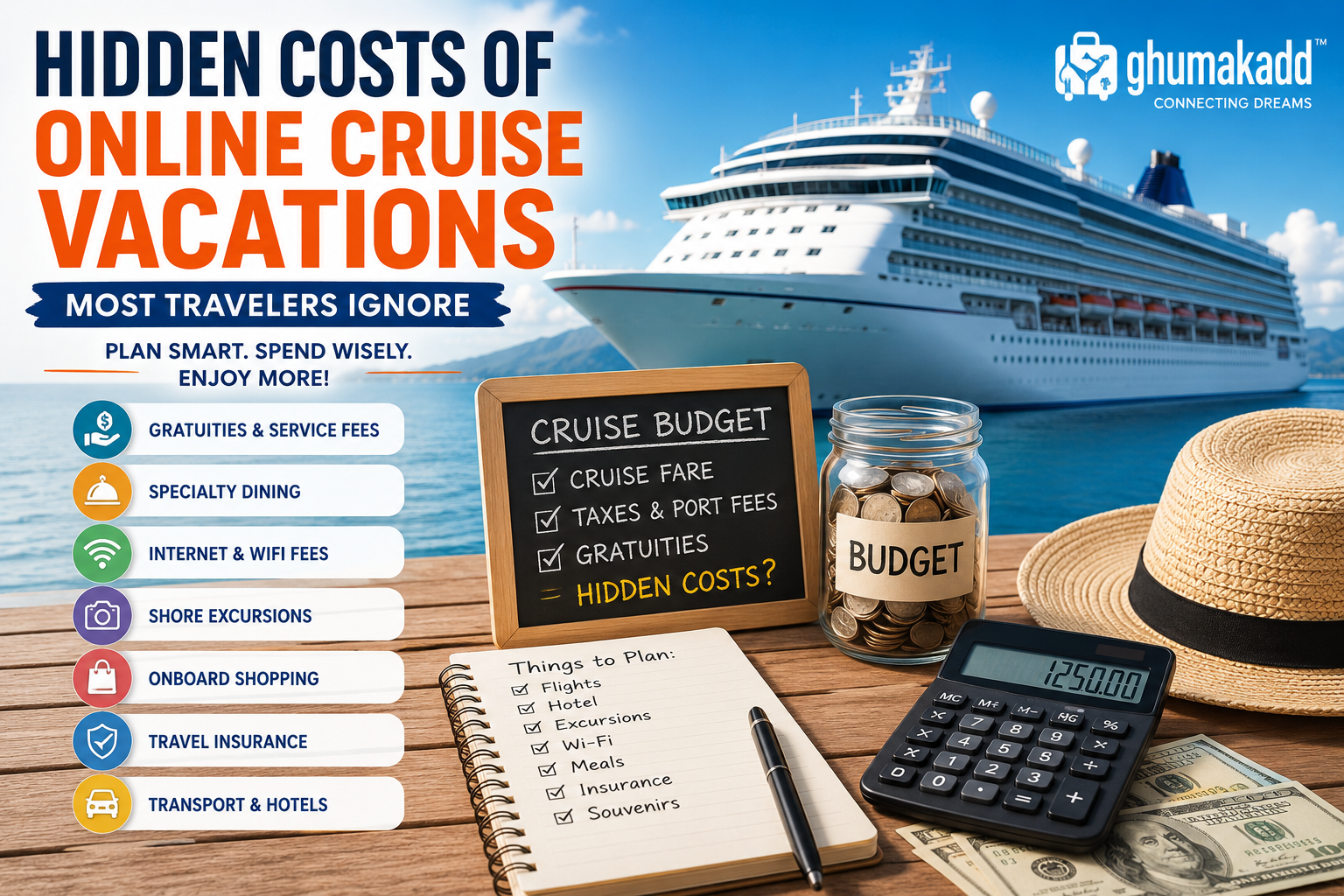 Hidden Costs of Online Cruise Vacations Most Travelers Ignore