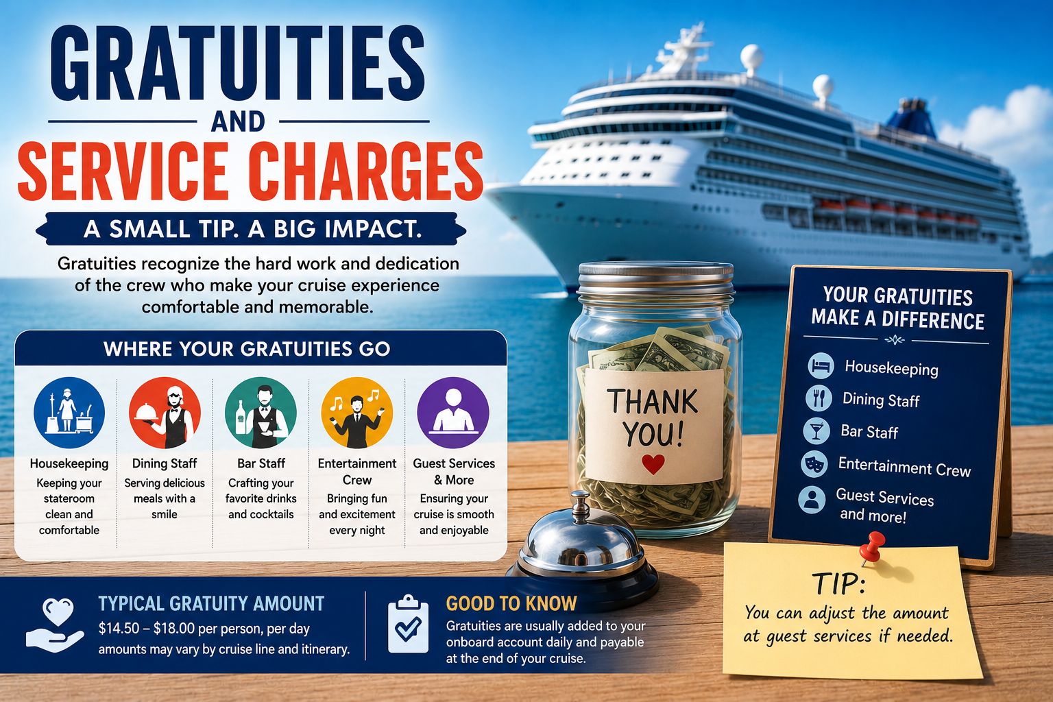 Gratuities and Service Charges