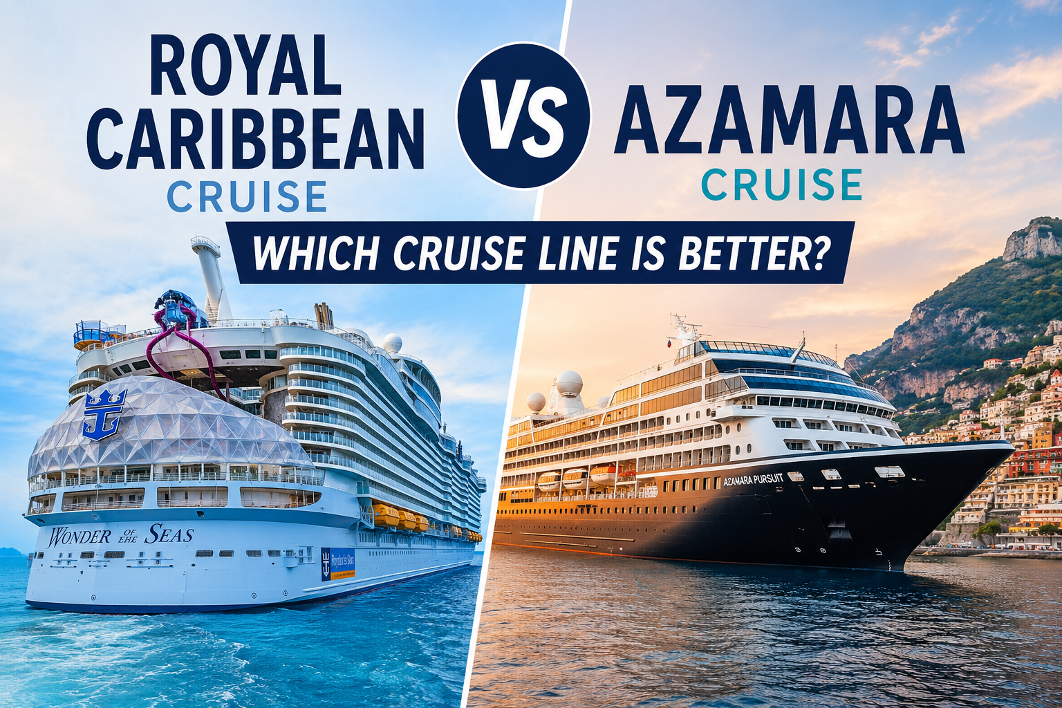 Royal Caribbean vs Azamara Cruise: Which Cruise Line Is Better?