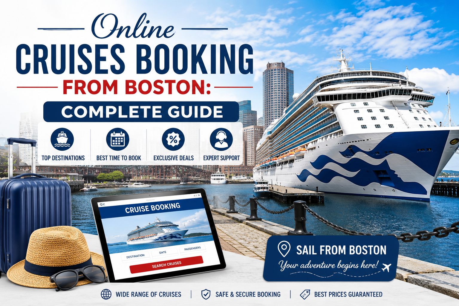 Online Cruises Booking from Boston: Complete Guide
