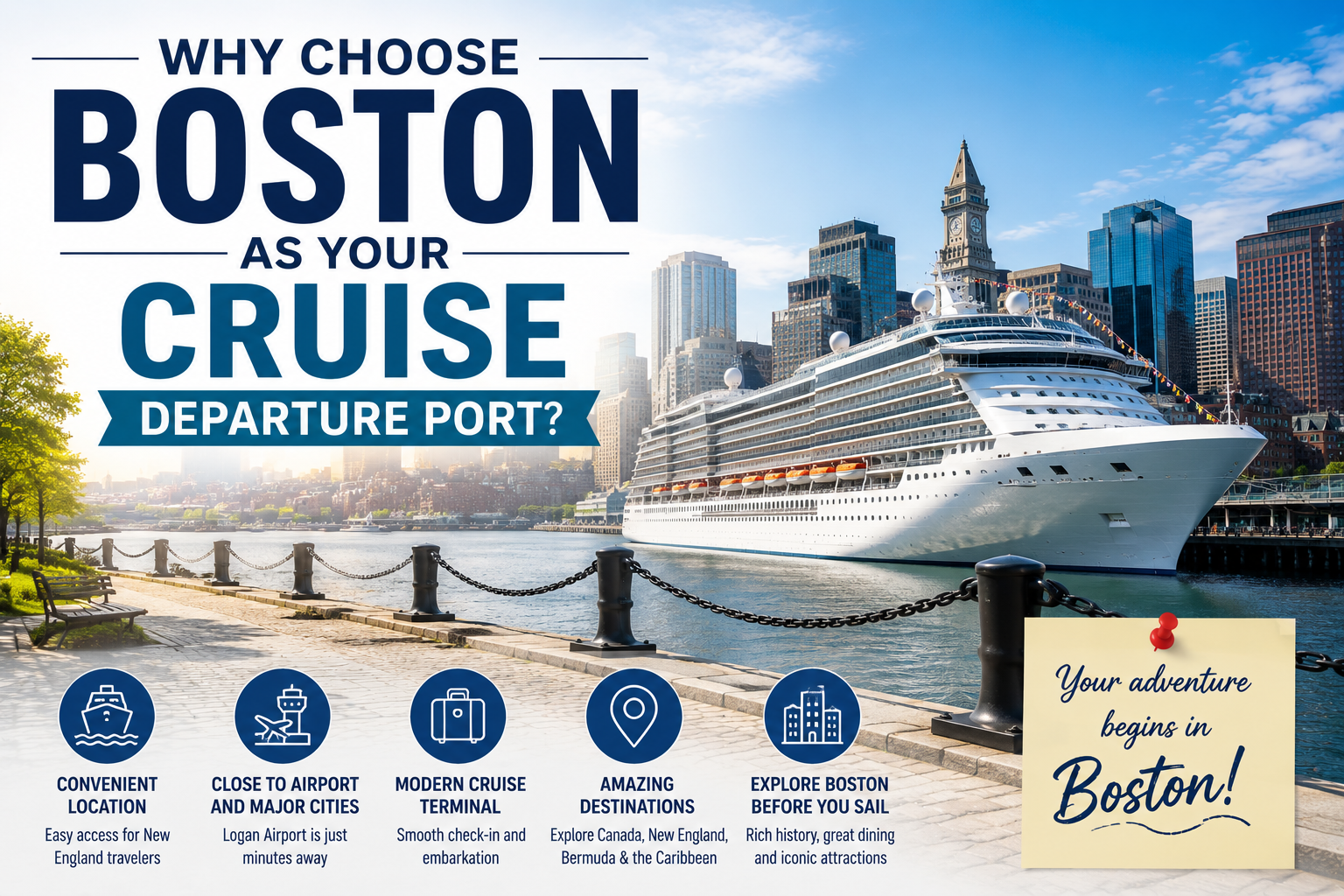 Why Choose Boston as Your Cruise Departure Port?