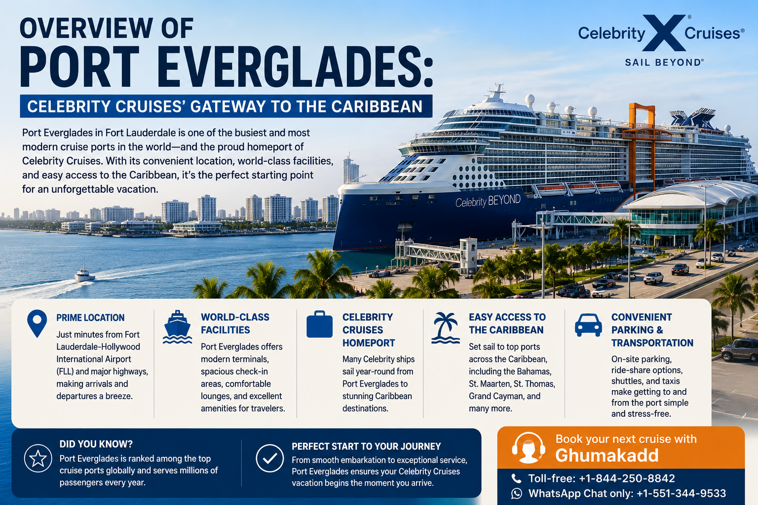 Overview of Port Everglades: Celebrity Cruises’ Gateway to the Caribbean