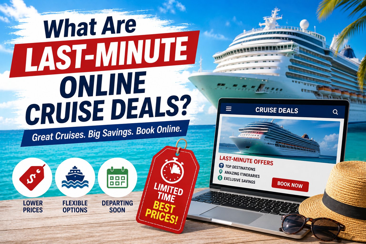 What Are Last-Minute Online Cruise Deals?