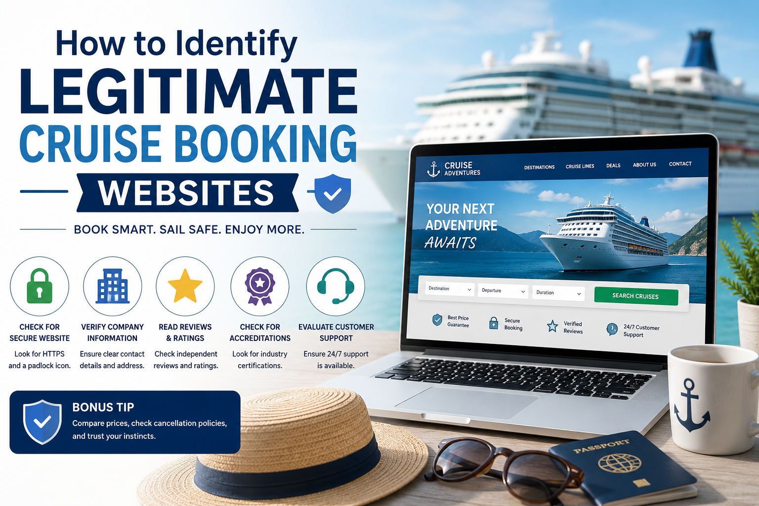 How to Identify Legitimate Cruise Booking Websites