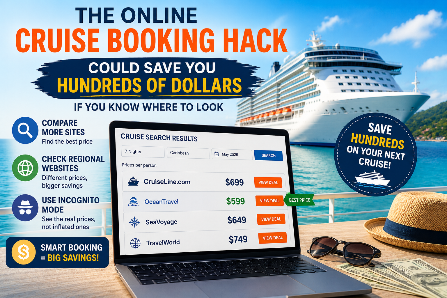 The Online Cruise Booking Hack Could Save You Hundreds Dollar if You Know Where to Look