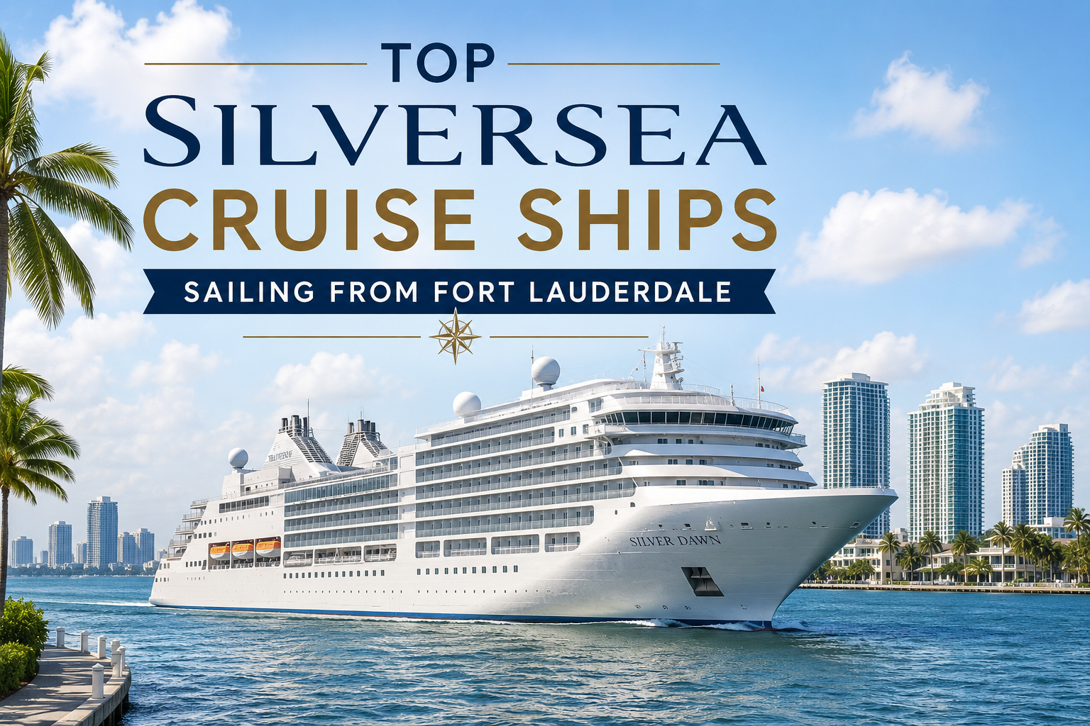 Top Silversea Cruise Ships Sailing from Fort Lauderdale