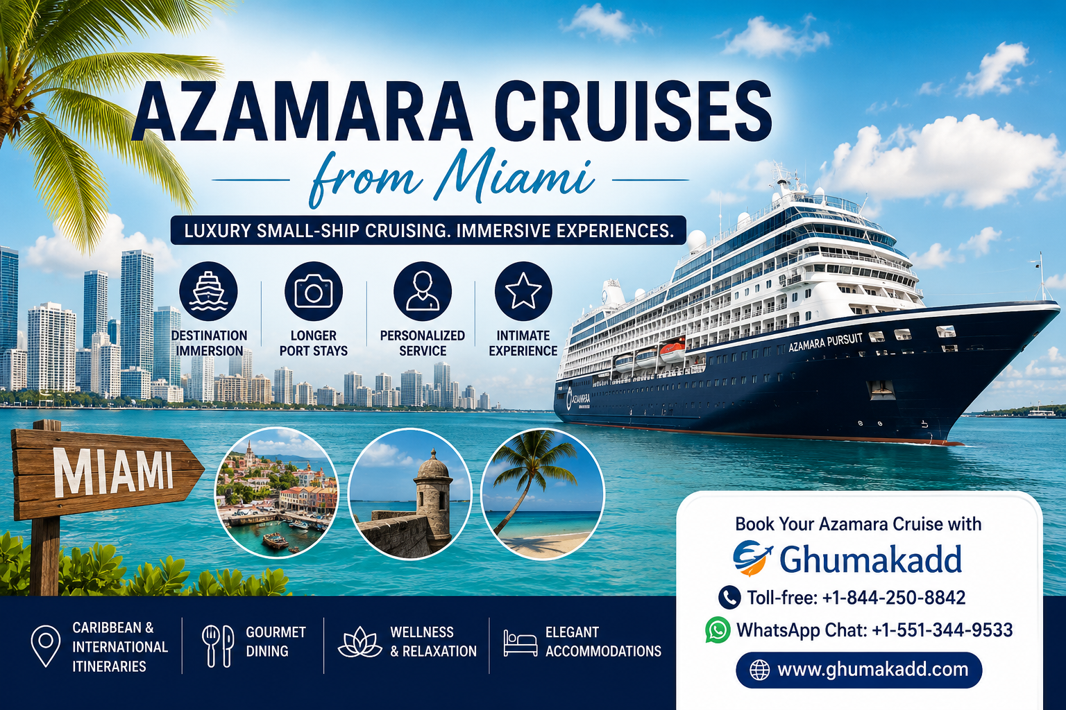 Azamara Cruises from Miami: Everything You Need to Know