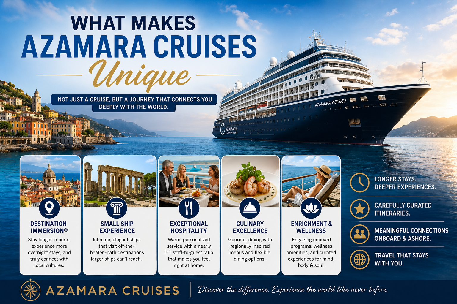 What Makes Azamara Cruises Unique