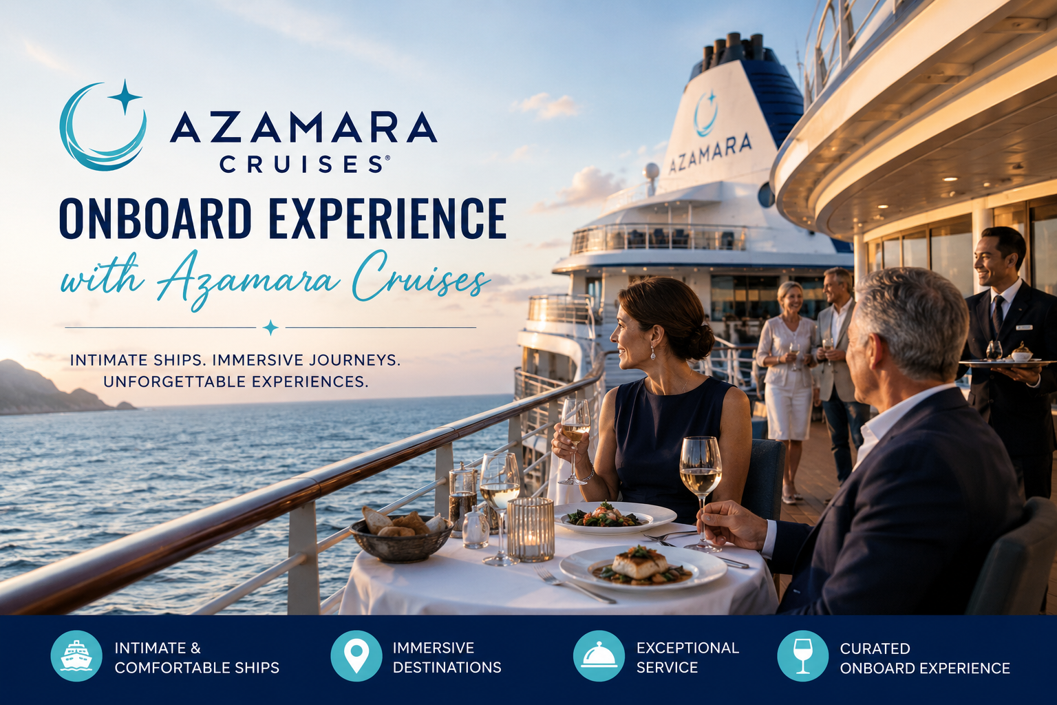 Onboard Experience with Azamara Cruises