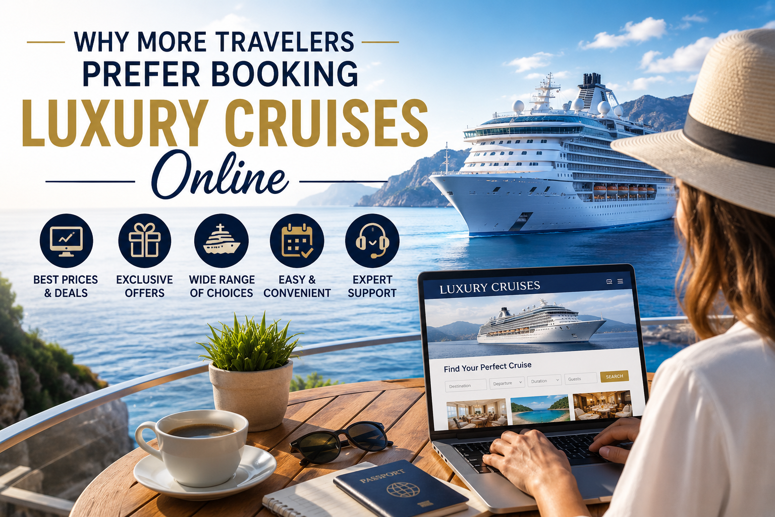 Why More Travelers Prefer Booking Luxury Cruises Online