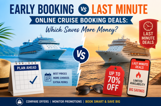 Early Booking vs Last Minute Online Cruise Booking Deals: Which Saves More Money?