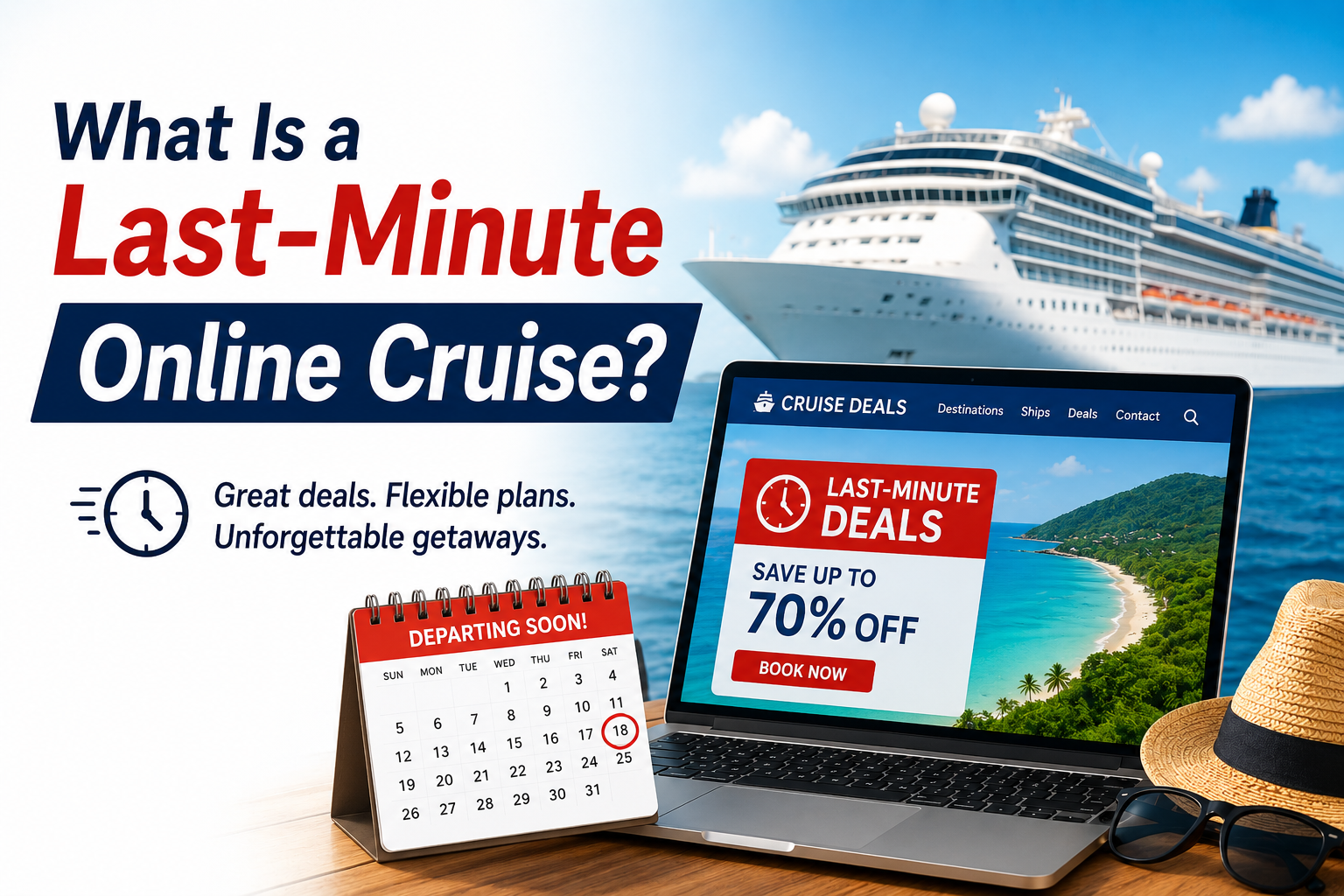 What Is a Last-Minute Online Cruise?