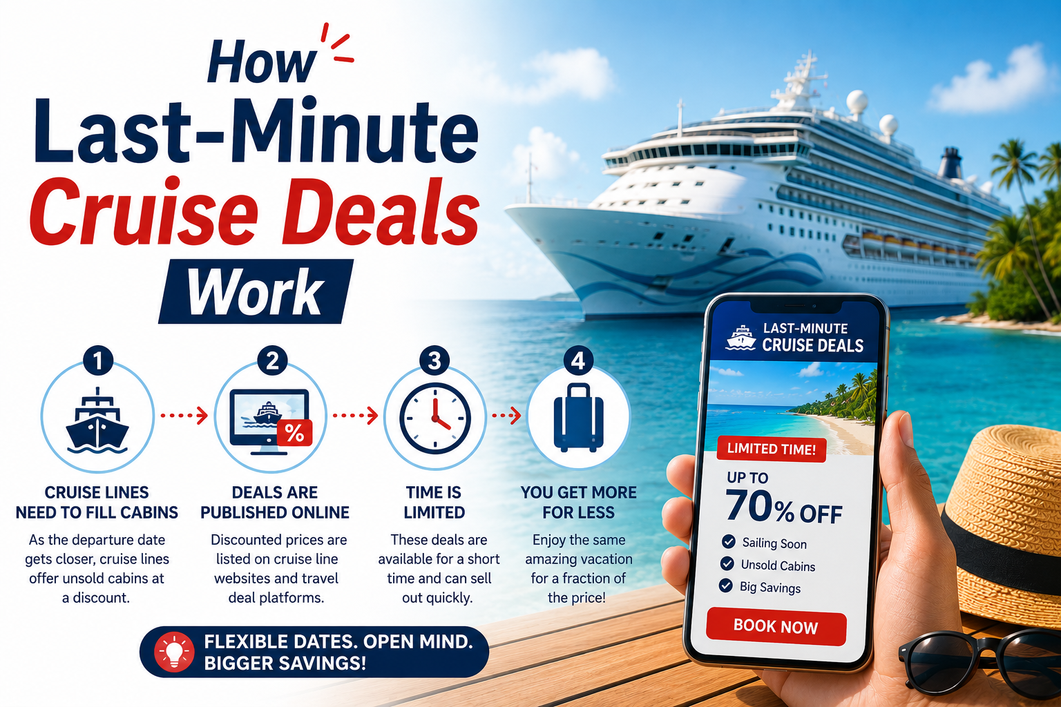 How Last-Minute Cruise Deals Work