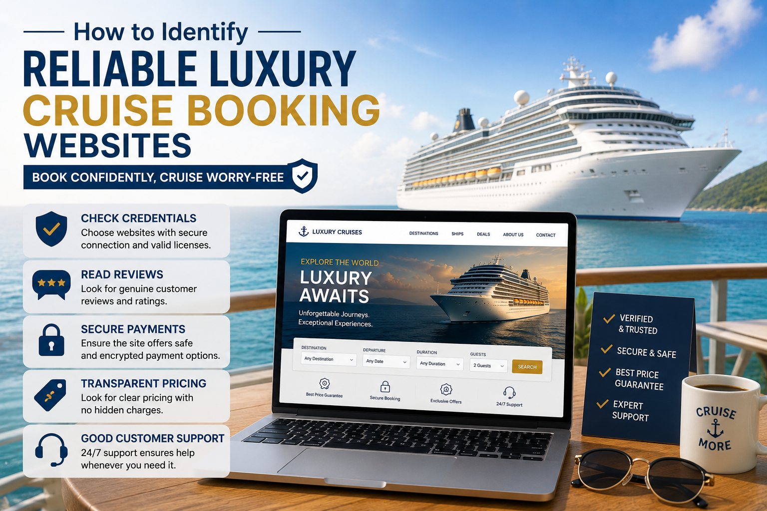 How to Identify Reliable Luxury Cruise Booking Websites